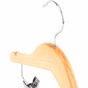 Percha Infantil Madera Clara con Broches 32cm - vista 2