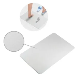 Placa Absorbente Alfombra Para Baño Anti Humedad Diatomita