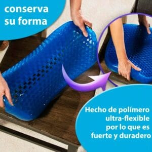 Almohadon Ergonómico Asiento De Gel Egg Sitter – Soporte y Comodidad - vista 7