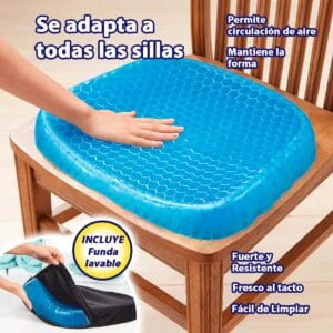 Almohadon Ergonómico Asiento De Gel Egg Sitter – Soporte y Comodidad - vista 5