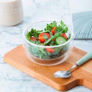 Bowl de Vidrio Doble Fondo 350ml - vista 2