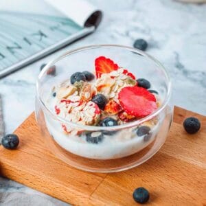 Bowl de Vidrio Doble Fondo 350ml - vista 3