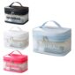 Washbag Neceser Cuadrado Con Tapa y Manija Transparente - Organizador de Valija Versátil