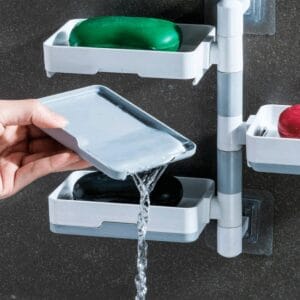 Organizador Giratorio para Ducha – 4 Estantes - vista 3