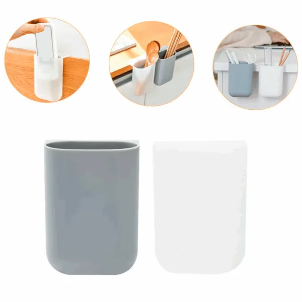 Portalápices Colgante Adhesivo Escritorio Multiuso