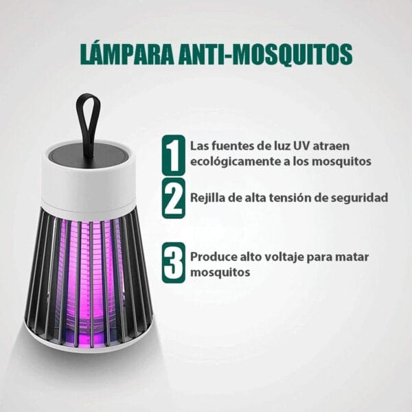 Lámpara LED USB Antimosquitos 360 Lámpara LED USB Antimosquitos 360