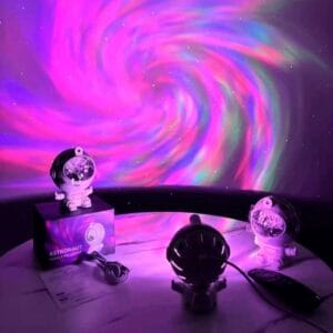 Proyector LED Astronauta Nebula Con Remoto Luz Techo - vista 5