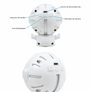 Proyector LED Astronauta Nebula Con Remoto Luz Techo - vista 6