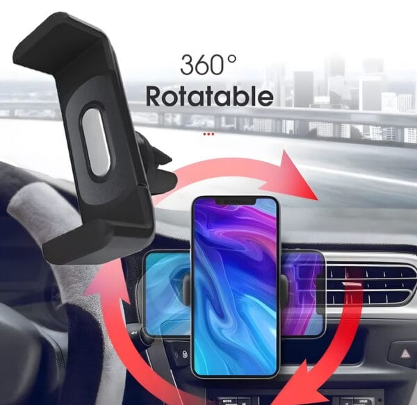 Soporte Celular De Auto Para Rejilla De Ventilación Ajustable Soporte Celular De Auto Para Rejilla De Ventilación Ajustable