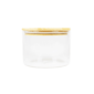 Frasco Hermetico De Vidrio Multiuso Tapa Madera 500ml