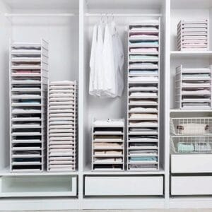 Estante Organizador de Ropa Apilable - vista 5