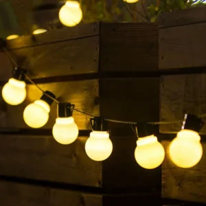 Guirnalda Decorativa de 20 Focos LED de Luz Cálida - 10M - vista 3