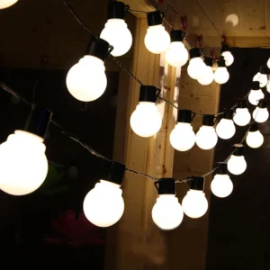 Guirnalda Decorativa de 20 Focos LED de Luz Cálida - 10M - vista 2
