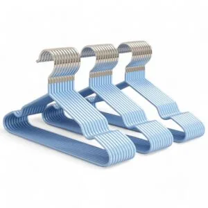 Perchas Gancho Colgador Ropa Antideslizante Engomado Adulto 40CM