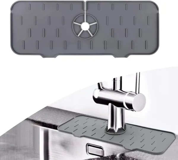 Protector Contra Salpicaduras de Grifos de Cocina de Silicona