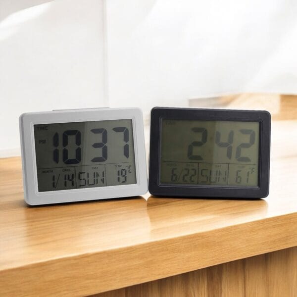 Reloj despertador digital LED multifuncional con espejo HD 3 Reloj despertador digital LED multifuncional con espejo HD 3