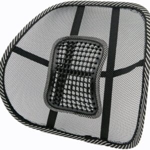Soporte Lumbar Ergonómico Premium con Masajeador - Ideal para Auto y Oficina - vista 3