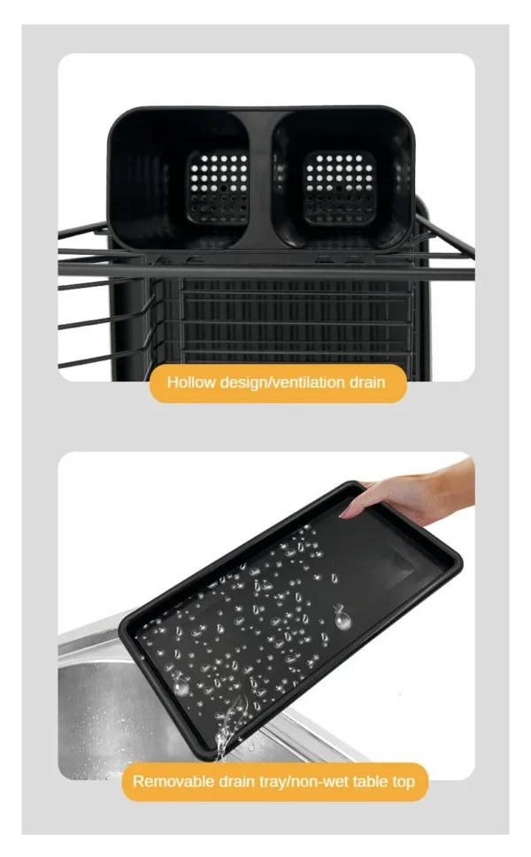 Escurridor de Platos Premium 2 Niv (4) Escurridor de Platos Premium 2 Niv (4)