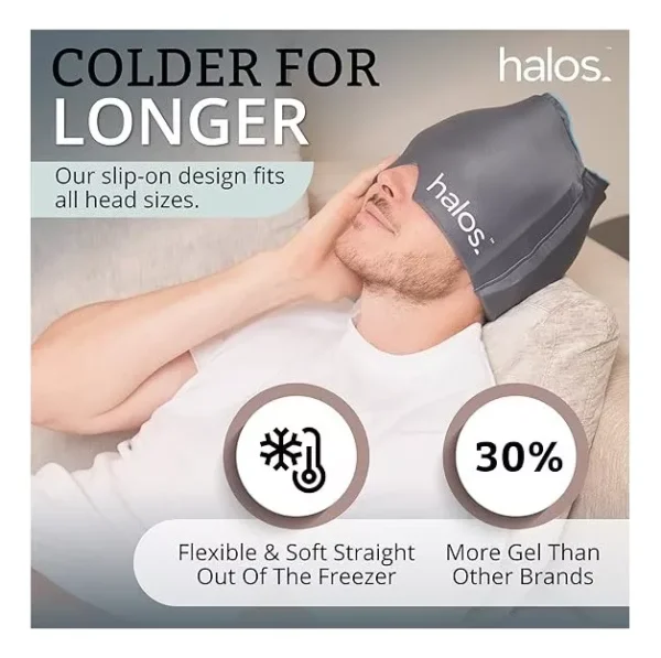 Antifaz Gorro Almohadilla Gel Frio Calor Migraña Dormir (1) Antifaz Gorro Almohadilla Gel Frio Calor Migraña Dormir (1)