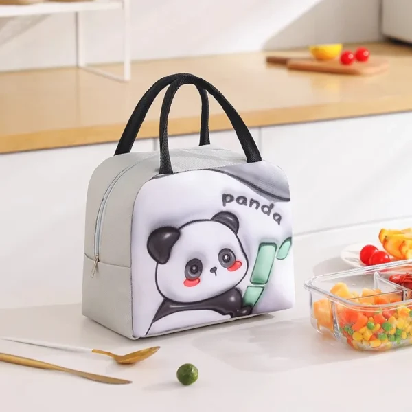 Bolsa de Almuerzo con Diseño 3D ( (8) Bolsa de Almuerzo con Diseño 3D ( (8)