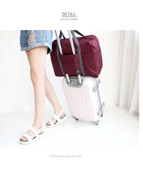 Bolso de Viaje Plegable Organizado ( (6) Bolso de Viaje Plegable Organizado ( (6)