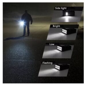 Linterna LED Solar y USB Recargable Multifuncional - vista 2