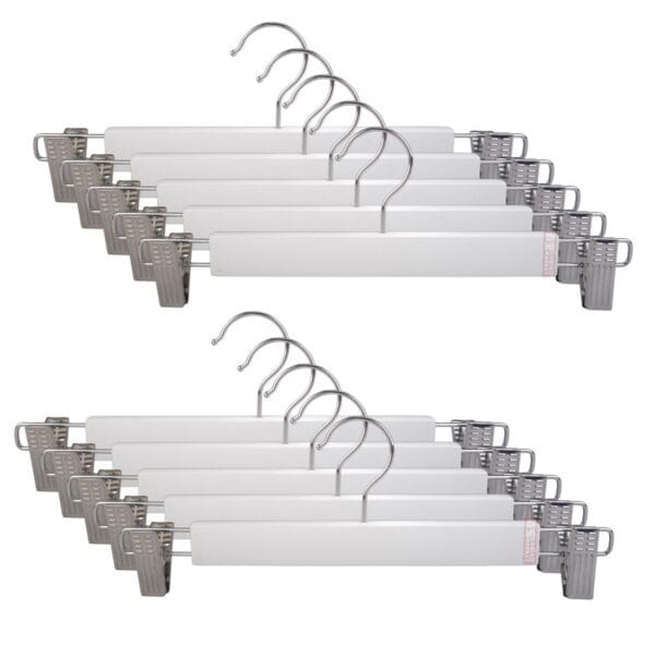 perchas de madera pantalon blanco perchas de madera pantalon blanco