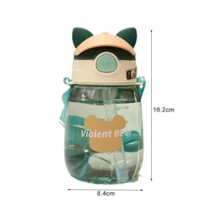 Botella de Agua con Pajita para Niños - 650 ml - vista 5