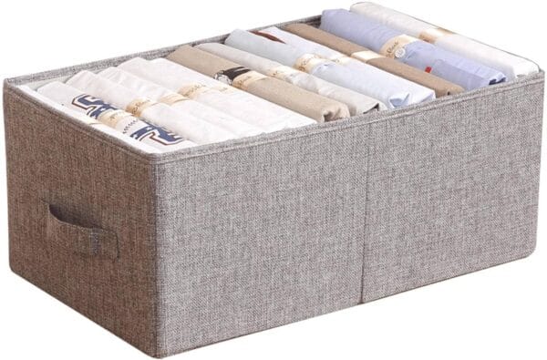 Caja de Almacenamiento de Tela de (1) Caja de Almacenamiento de Tela de (1)