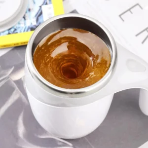 Taza De Café Portátil Recargable Agitadora Automática 380ML - vista 5