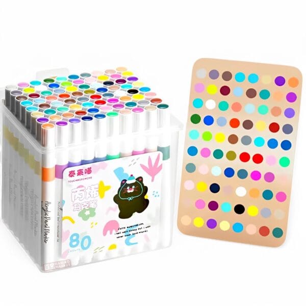 marcadores x80 Acrílico marcadores x80 Acrílico