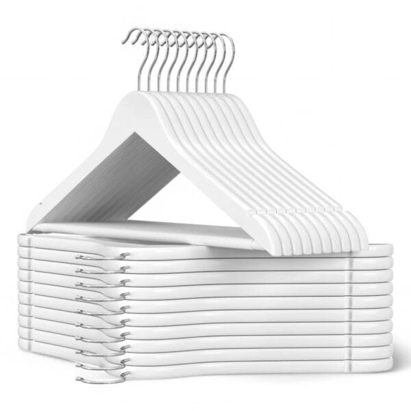 perchas de madera blancas perchas de madera blancas