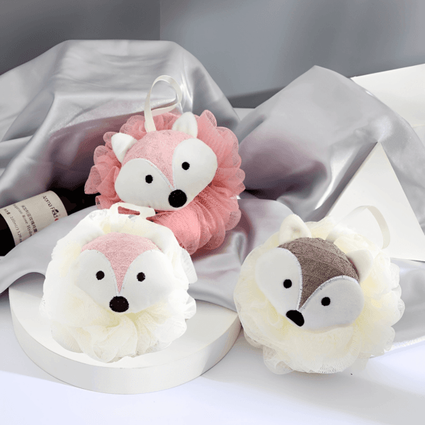 Esponja de Ducha Suave y Resistente con Cuerda para Colgar Esponja de Ducha Suave y Resistente con Cuerda para Colgar