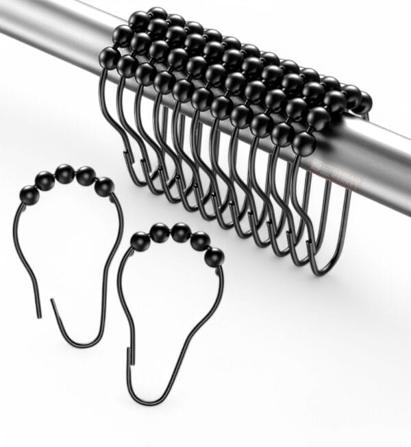 perchas ganchos para cortina negro perchas ganchos para cortina negro