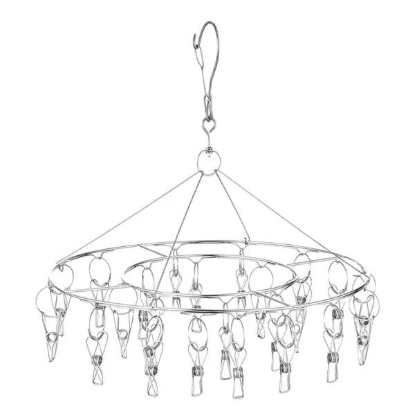 perchas metal broches redonda para calcetines Bufanda