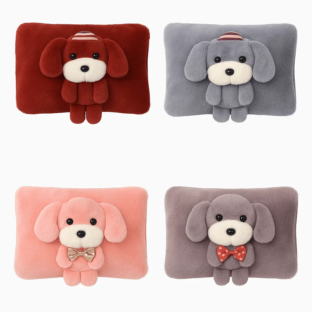 Bolsa De Agua Caliente Recargable Perro