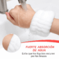 Muñequeras para Lavar la Cara