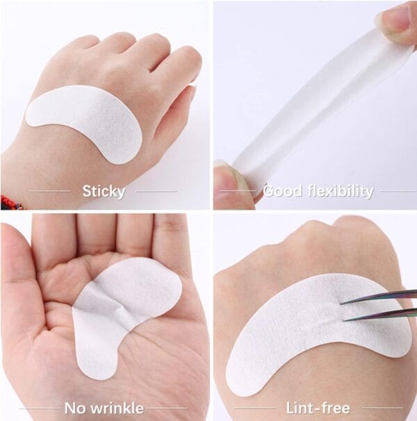 Parches de Gel para Extensiones de Pestañas (1 Parches de Gel para Extensiones de Pestañas (1