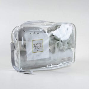 Set Neceser Transparente con 5 Accesorios Esenciales para Viaje - vista 4