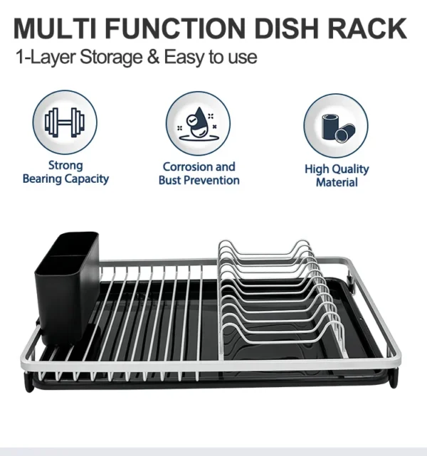Escurridor de Aluminio Córdoba – 1 Piso con Po ( (6) Escurridor de Aluminio Córdoba – 1 Piso con Po ( (6)