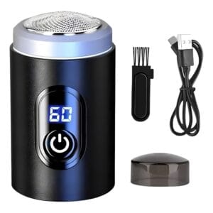 Afeitadora Eléctrica Portátil Recargable para Hombre Mini 3W
