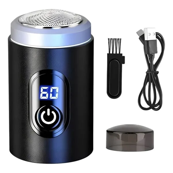 Mini Afeitadora Eléctrica Portátil Recargable para Hombre Afeitadora Eléctrica Portátil Recargable para Hombre Mini 3W
