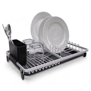 Escurridor de Aluminio Córdoba – 1 Piso con Portacubiertos - vista 13
