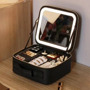 Maletín De Maquillaje - Con Espejo Y Luz LED - vista 3