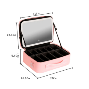 Maletín De Maquillaje - Con Espejo Y Luz LED - vista 5