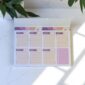 Planner Semanal A5 – Diseño Floral, Ideal para Escritorio