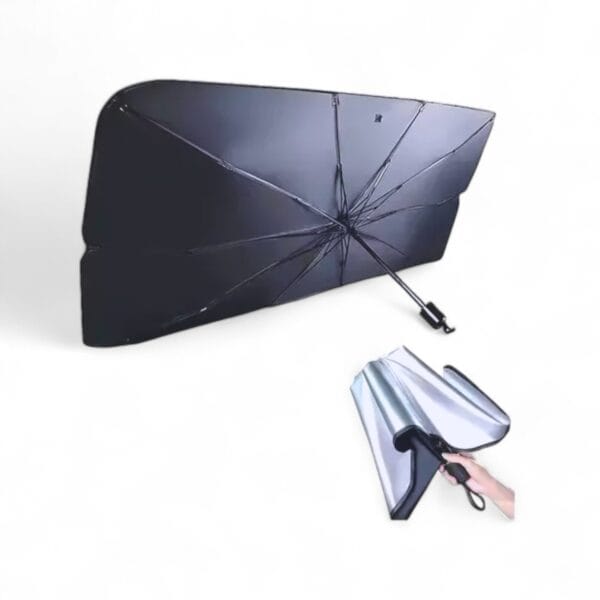 Sombrilla Parasol para Auto – Plegable tipo Paraguas
