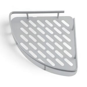 Organizador Esquinero De Baño Doble – Aluminio Resistente Y Diseño Moderno