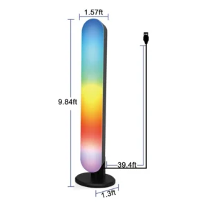 Led Light Bar Multicolor Con Control Remoto – Ideal Para Ambientar Cualquier Espacio - vista 5