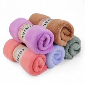 Toalla De Microfibra 30x60 Cm – Colores Pasteles